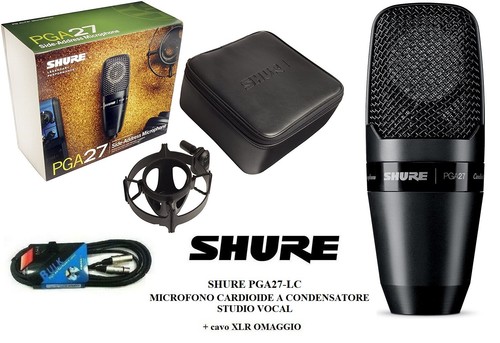 Shure pga27 microfono - shure,