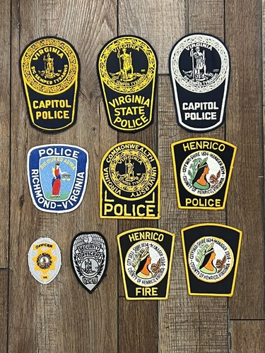 Lotto toppe polizia e - lotto,