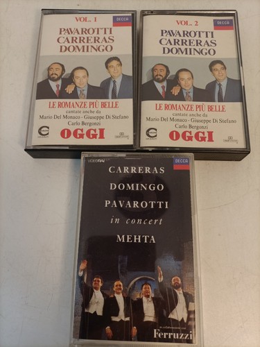 Lotto pavarotti carreras - lotto, 3x