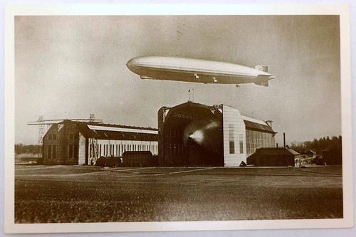 Foto cartolina graf zrppelin - -,
