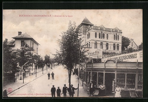 Cpa bourbon archambault - -, l´