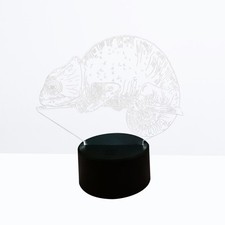  3 D Lampada Camera Letto Per