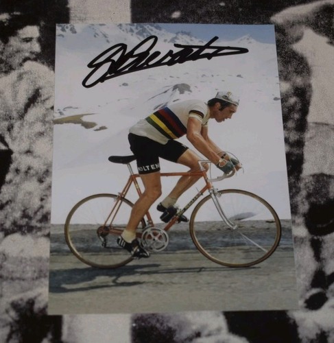 Autografo eddy merckx - autografo,
