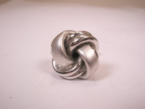 Nodo fiocco tono argento - nodo,
