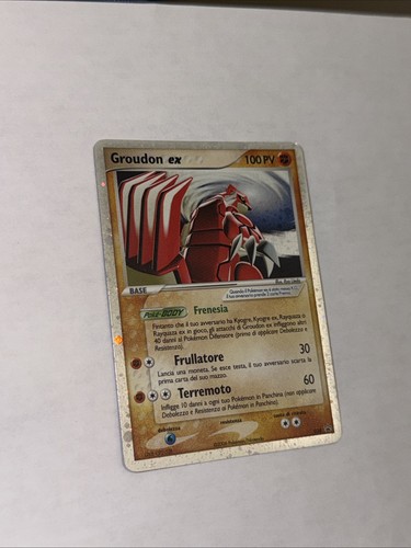 Groudon 038 black star - groudon, #038