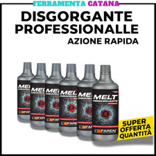 melt disgorgante professionale base acida stura lavandini per scarichi tubazioni