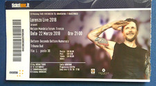 Biglietto concerto usato per - biglietto,