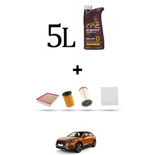 HOFFCAR Kit tagliando 4 FILTRI