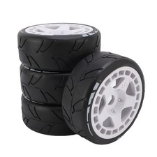 4PCS RC Rally Pneumatici Ruote