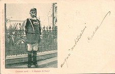 z873 cartolina costumi sardi il sindaco di fonni 1901 nuoro