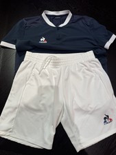 Maglia e pantaloncino tennis uomo Le Coq Sportif Medium