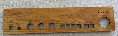 Faceplate nad 3020 rovere - faceplate,