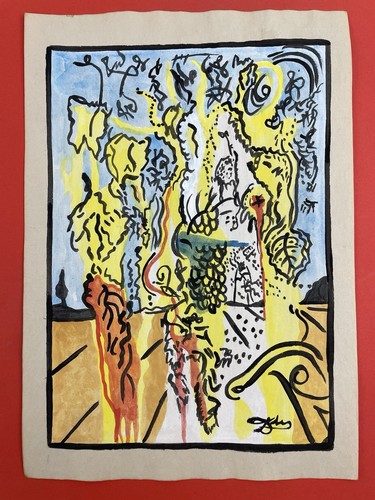 Salvador dali - dali, (handmade)