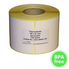 Thermoetiketten per Bizerba -