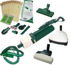 FOLLETTO VK 121 RIGENERATO ASPIRAPOLVERE E SPAZZOLA CON RUOTE GARANTITO VORWERK