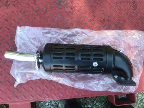 Silenziatore motore diesel