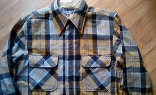 Giacca camicia uomo vintage
