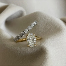 Fede nuziale in oro giallo 14