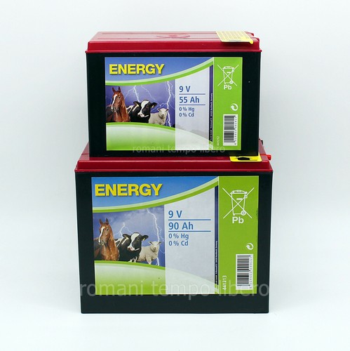 Batterie per recinti - batterie,