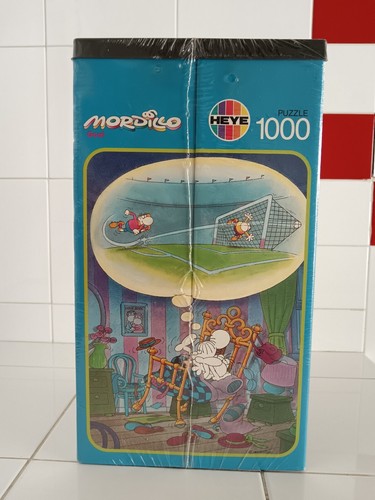 Puzzle vintage mordillo goal - puzzle,