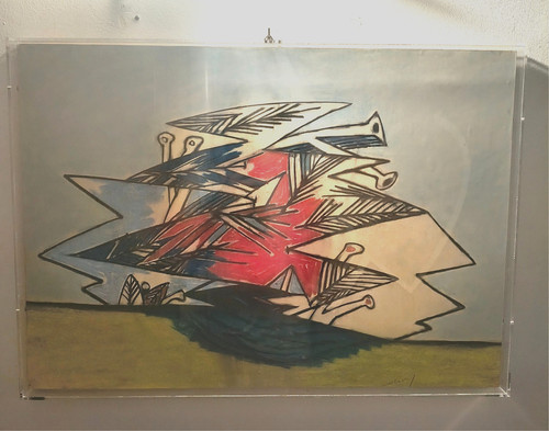 Gianni dova tecnica mista - dova, su