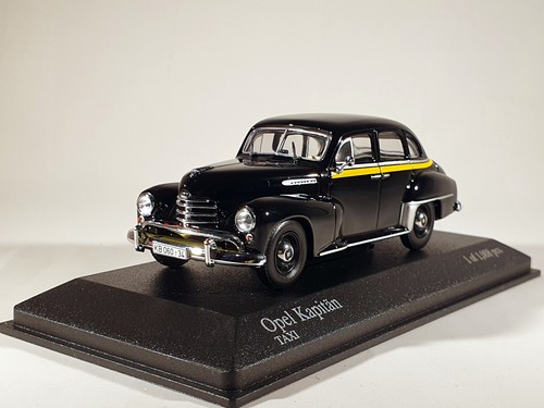 Minichamps opel captain taxi - opel,