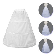 Sottogonna bianca vestito - bianca,