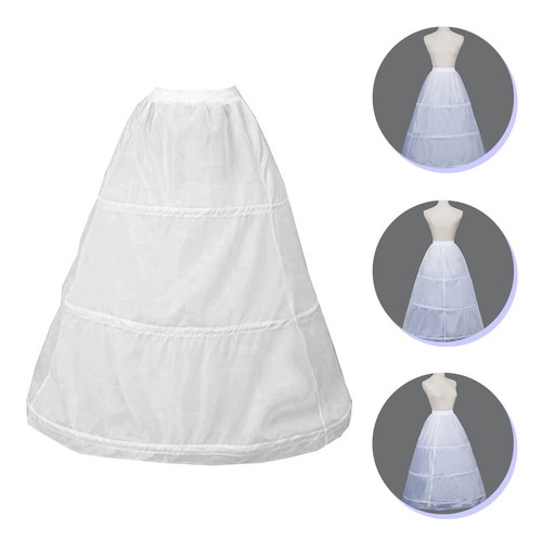 Sottogonna bianca vestito - sottogonna,