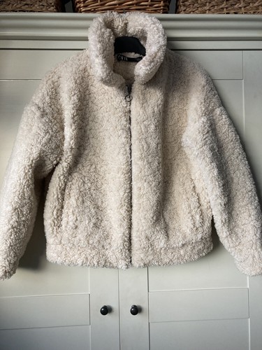 Zara panna teddy cappotto - zara,