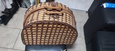 CESTA DA PICNIC IN VIMINI VINTAGE