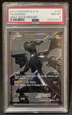 2011 Pokemon TCG B&W bianco e nero Full Art Zekrom #114/114 PSA 8