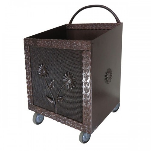 Porta pellet con ruote - porta,