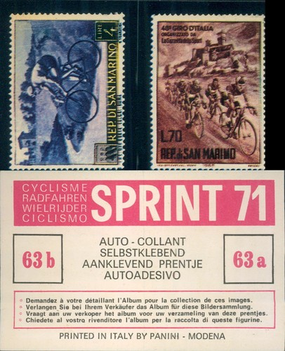 Figurina edizione sprint - figurina,