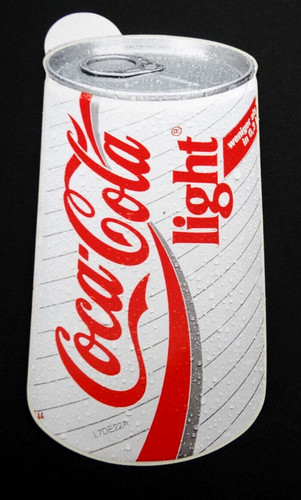 Adesivo pubblicitario coca - pubblicitario,