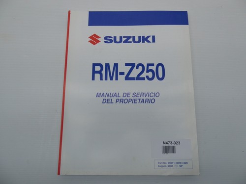 Suzuki 450 2008 manuale - rm-z,