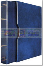 CARTELLA + CON/SENZA CUSTODIA a 4 ANELLI MARINI "ALFA 260" BLU