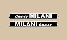 MOTO MILANI CROSS ADESIVI