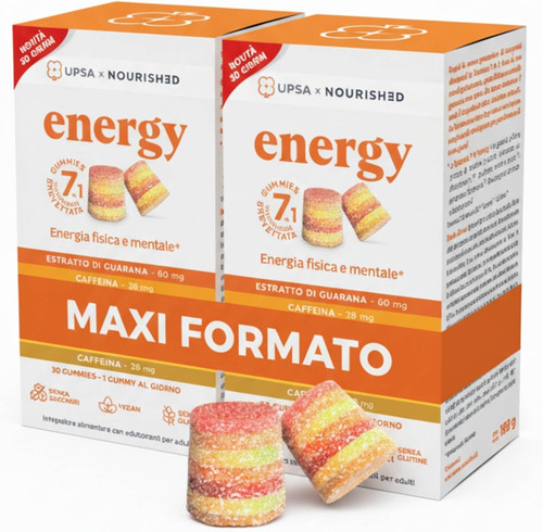 Upsa nourished energy 60 - x, energy,