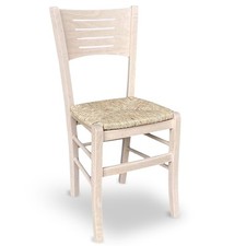 Sedia Amelia in legno grezzo