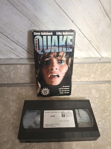 Quake horror vhs - quake, (1993