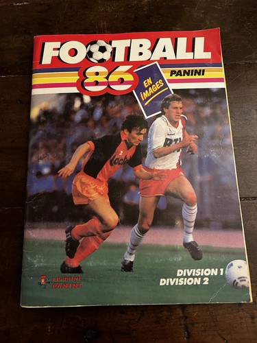 Album football 1986 d2 - album, d1