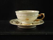 ANTICA ROCAILLE TAZZINA CAFFE' PORCELLANA VOHENSTRAUSS JOHANN SELTMANN BAVARIA #