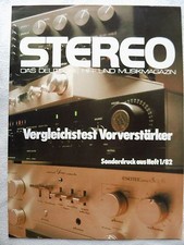 STEREO 1/82, STAMPA SPECIALE