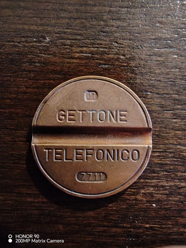 Gettone telefonico raro - gettone,