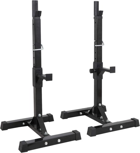 2pcs regolabile squat rack - squat,
