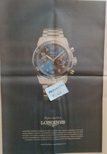 LONGINES SPIRIT FLYBACK PUBBLICITÀ ADVERTISING WERBUNG CLIPPING PUBLICITE