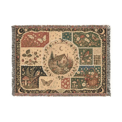 Coperta tessuto patchwork - coperta, in