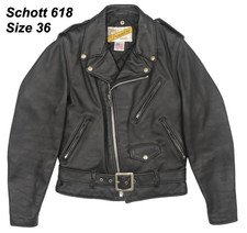 Giacca Moto Schott 618