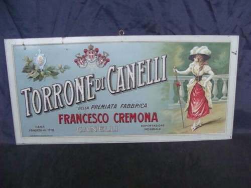 Insegna litografata torrone - insegna,