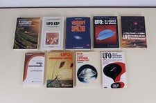 Lotto 9 libri tema UFO e